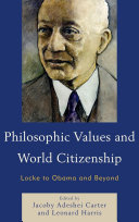 Read Pdf Philosophic Values and World Citizenship