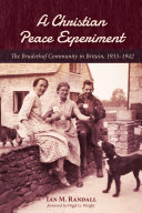 Read Pdf A Christian Peace Experiment