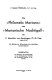 Die "Philomela Mariana" oder "Marianische Nachtigal" des P. Mauritius von Menzingen, O. M. CAP. (1654-1713)