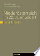 Niederösterreich im 20. Jahrhundert: Politik
