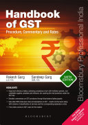 Read Pdf Handbook of GST Procedure, Commentary and Rates