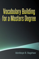 Read Pdf Vocabulary Building for a Masters Degree