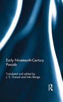 Read Pdf Early Nineteenth-Century Panjab