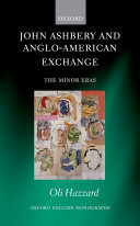 Read Pdf John Ashbery and Anglo-American Exchange