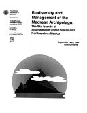Read Pdf Biodiversity and the Management of the Madrean Archipelago