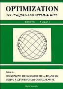 Optimization: Techniques And Applications (Icota '95)