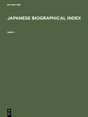 Read Pdf Japanese Biographical Index