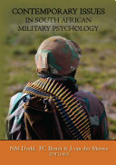 Contemporary Issues in South African Military Psychology Book