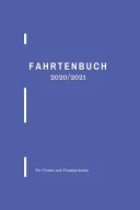 Fahrtenbuch 2020 2021 F R Firmen Und Privatpersonen