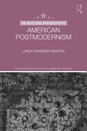 Read Pdf The Routledge Introduction to American Postmodernism