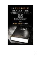 Read Pdf IS THE BIBLE REALLY THE WORD OF GOD?