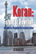 Read Pdf Koran: Forbid Or Rewrite? a Guide for Peaceful De-Islamicization