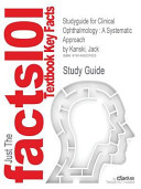 Studyguide For Clinical Ophthalmology