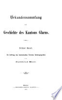 Jahrbuch des Historischen Vereins des Kantons Glarus