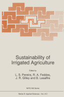 Read Pdf Sustainability of Irrigated Agriculture