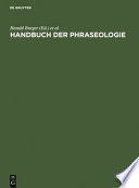 Handbuch der Phraseologie