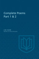 Read Pdf A.M. Klein: Complete Poems