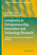 Read Pdf Complexity in Entrepreneurship, Innovation and Technology Research