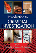 Introduction to Criminal Investigation Book