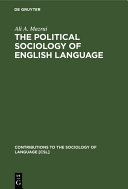 Read Pdf The Political Sociology of English Language