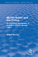 Read Pdf Martin Buber and His Critics (Routledge Revivals)