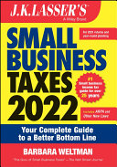 Read Pdf J.K. Lasser's Small Business Taxes 2022