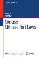Read Pdf Concise Chinese Tort Laws