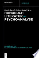 Handbuch Literatur & Psychoanalyse