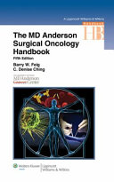The M D Anderson Surgical Oncology Handbook