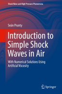 Read Pdf Introduction to Simple Shock Waves in Air