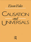 Read Pdf Causation and Universals