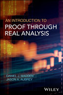 Read Pdf An Introduction to Proof through Real Analysis