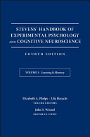 Read Pdf Stevens' Handbook of Experimental Psychology and Cognitive Neuroscience, Learning and Memory