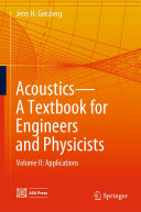 Read Pdf Acoustics-A Textbook for Engineers and Physicists