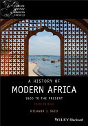 Read Pdf A History of Modern Africa