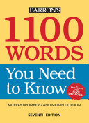 1100 Words You Need to Know Book