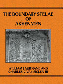 Read Pdf Boundary Stelae Of Akhentaten