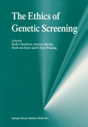 Read Pdf The Ethics of Genetic Screening