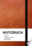 Notizbuch A5 Liniert 100 Seiten 90g M2 Soft Cover Braun Fsc Papier