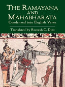 Read Pdf The Ramayana and Mahabharata Condensed into English Verse