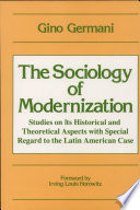 The Sociology Of Modernization