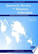 Quarterly Review Of Distance Education