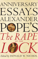 Read Pdf Anniversary Essays on Alexander Pope's 'The Rape of the Lock'