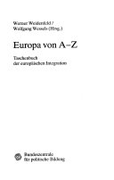 Europa von A-Z