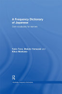 Read Pdf A Frequency Dictionary of Japanese