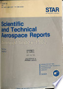 Scientific And Technical Aerospace Reports