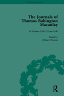 The Journals of Thomas Babington Macaulay Vol 1 pdf
