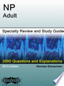 Np Adult Specialty Review And Study Guide