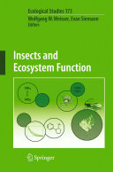 Read Pdf Insects and Ecosystem Function