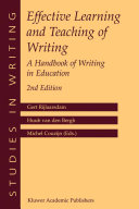 Effective Learning and Teaching of Writing pdf